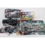 Lego - 3 x boxed sets including # 70165 Ultra Agents Mission HQ, # 42036 Motorcycle,
