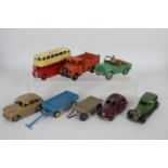 Dinky Toys - An unboxed collection of eight Dinky Toys.