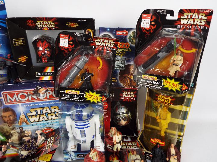 Hasbro - Koosh - Tazos - Micro Machines - A collection of Star Wars items including nine carded - Image 4 of 5