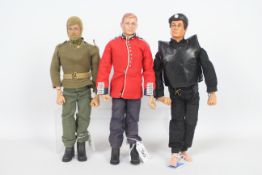 Palitoy, Action Man - Three unboxed vintage Action Man figures.