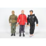 Palitoy, Action Man - Three unboxed vintage Action Man figures.