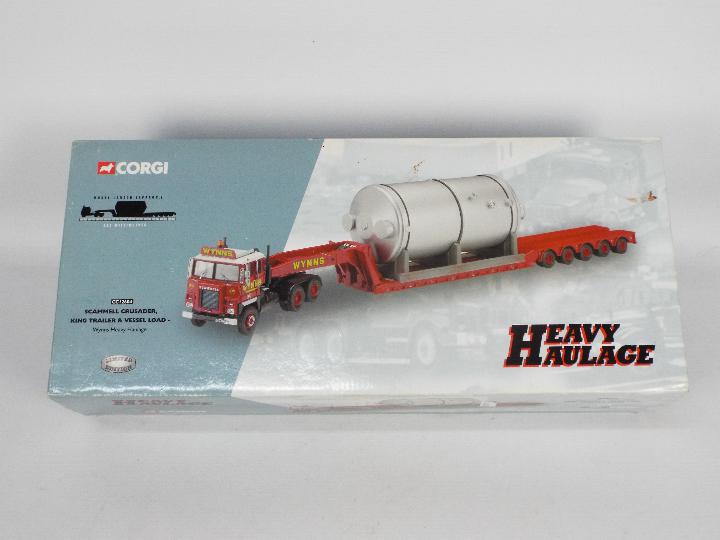 Corgi Heavy Haulage - A boxed Corgi Heavy Haulage Limited Edition CC12604 Scammell Crusader, - Image 2 of 5
