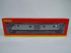 Hornby - A boxed 00 gauge Mk3 Driving Van Trailer 82146 in DB Schenker silver livery. # R4655.