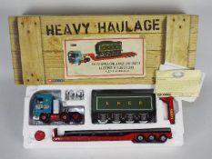 Corgi Heavy Haulage - A boxed Corgi Heavy Haulage Limited Edition CC13213 DAF XF Space Cab,