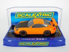 Scalextric - A boxed Scalextric #C3274 Porsche 997 GT3 RS.