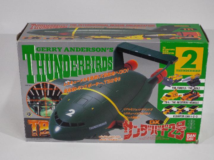 Bandai - A boxed 1992 Japanese Bandai Thunderbird 2 and Vehicles Set.