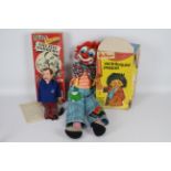 A Palitoy Peter Brough's Archie Andrews Ventriloquist Doll (missing one shoe) contained in original