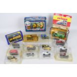 Corgi - Lledo - Matchbox - Majorette - A collection of 16 x boxed / blister packed models in
