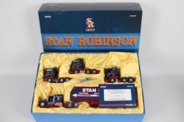 Corgi - A boxed limited edition Stan Robinson set of 4 x trucks# CC99188.