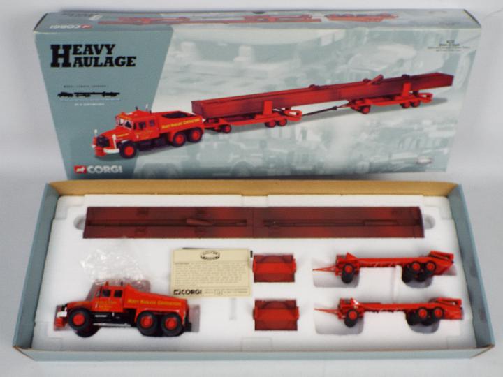 Corgi - Scale 1/50 - Scammel contractor avec 2 trailers et - Catawiki