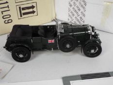 Franklin Mint - A boxed 1:24 scale 11929 Bentley 4.5 Litre Blower.