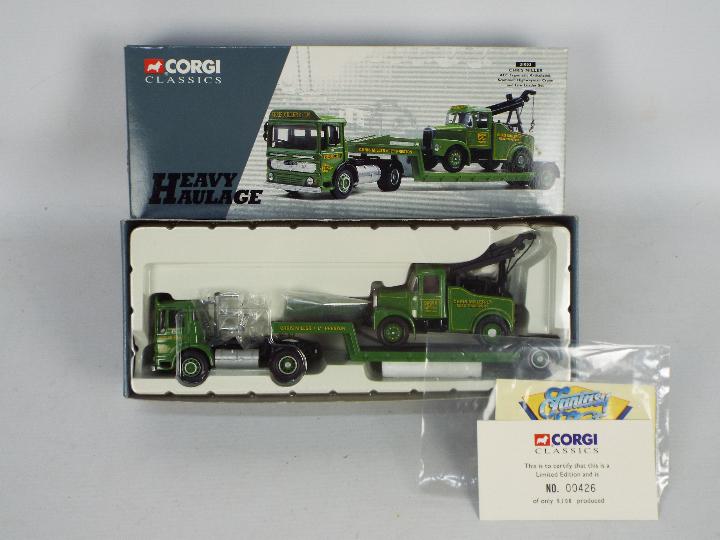 Corgi Heavy Haulage - Two boxed Corgi Heavy Haulage Limited Edition sets. - Image 3 of 3