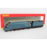 Hornby - A boxed Gresley A4 4-6-2 named Kingfisher operating number 4483 in LNER blue. # R2203.