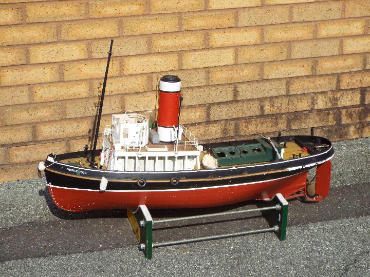 Mobile Marine Models - A built Mobile Marine Models 'I'm a Little Tugger' RC Tug Boat 'Thistle