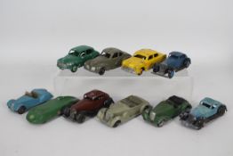 Dinky Toys - An unboxed collection of 10 Dinky Toys.