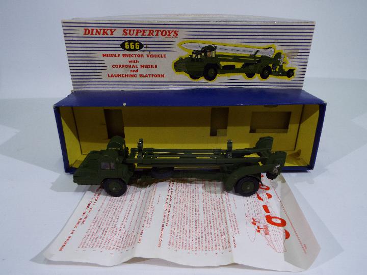 Dinky - 2 x incomplete boxed military models, - Image 2 of 4