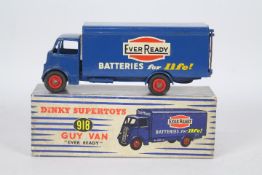 Dinky - A boxed Guy Van in Ever Ready livery # 918.