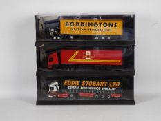 Corgi - A boxed trio of Corgi 1:50 scale 'Modern Trucks'.