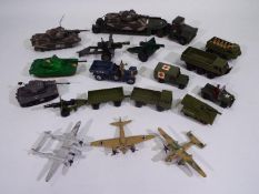 Corgi - Matchbox - Crescent - Britains - A collection of military vehicles including Corgi # GS10