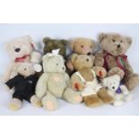 A collection of teddy bears by Dakin, Russ, Boyds, Best Friends, Keel Toys, Tiger Toys and other.
