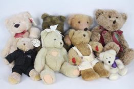 A collection of teddy bears by Dakin, Russ, Boyds, Best Friends, Keel Toys, Tiger Toys and other.