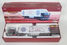 Corgi - Hauliers Of Renown - A boxed Seddon Atkinson Strato fridge trailer in Thomas Gibb Scotch