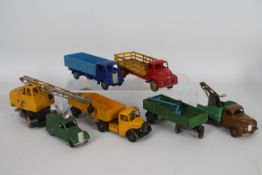 Dinky Toys - Eight unboxed Dinky Toys.