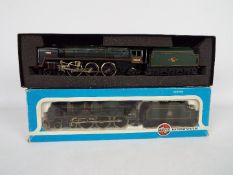 Hornby - Airfix - 2 x boxed 00 gauge locos, an Airfix 4-6-0 BR Royal Scot operating number 46100.