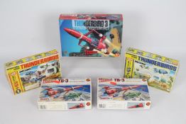IMAI, Bandai, Thunderbirds, Gerry Anderson - Five boxed 'Gerry Anderson' themed plastic model kits.