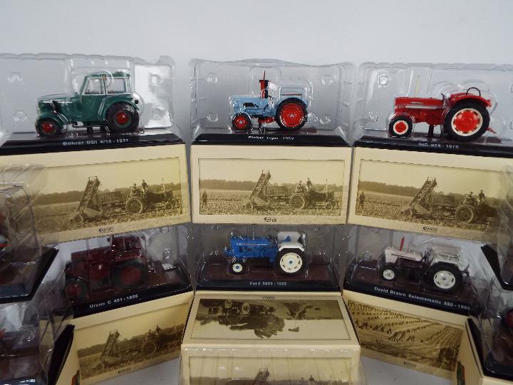 Atlas - 14 x boxed Atlas Editions tractor models including a 1969 David Brown Selectamatic 880, - Image 4 of 5