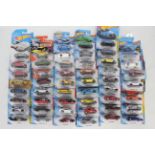 Hot Wheels - Matchbox - 50 x unopened carded models including 98 Honda Prelude # GHB55-D521,