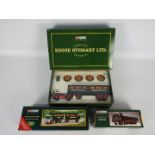 Corgi Classics - Three boxed diecast 1:50 scale 'Eddie Stobart' themed vehicles.