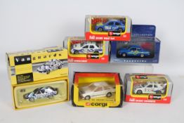 Corgi - Bburago - 6 x boxed Ford car models in 1:43 scale including Escort RS1600i # 453,