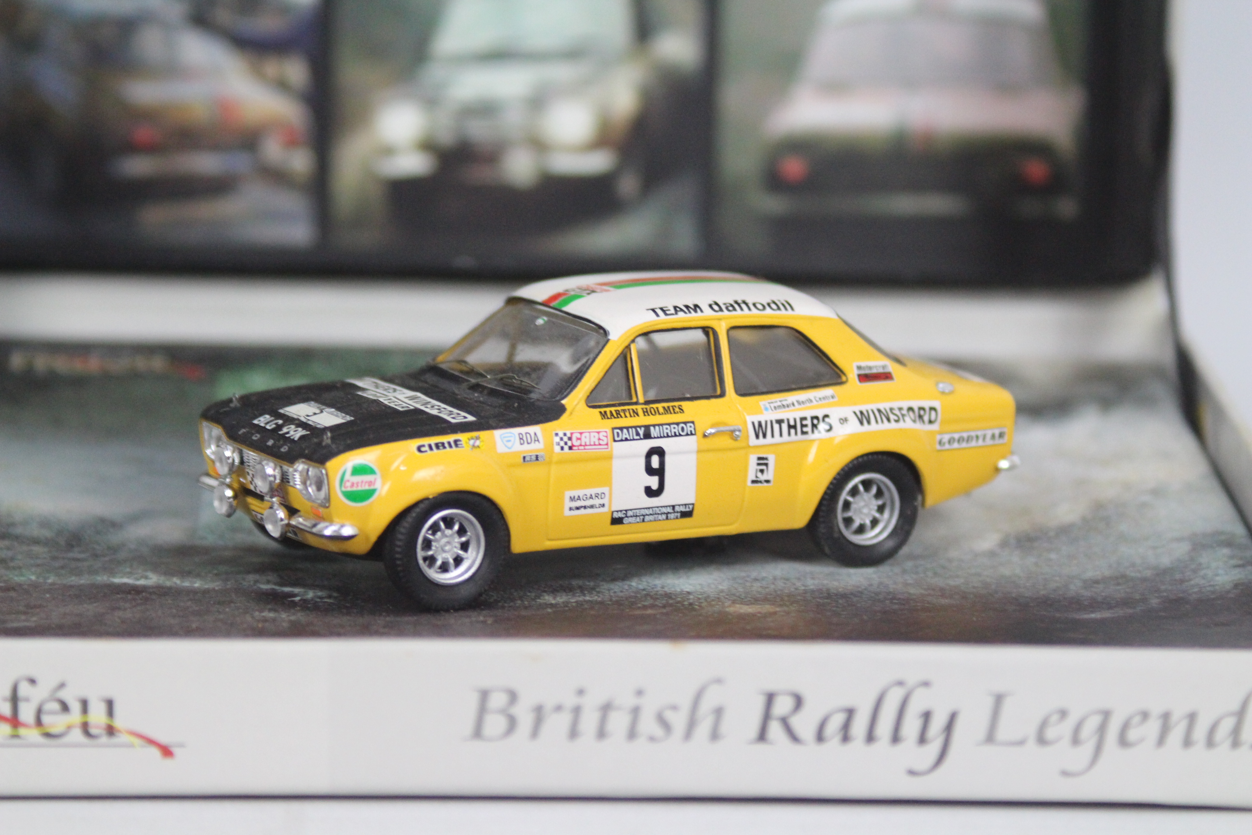 Trofeu - 2 x limited edition Ford Escort Rally cars in 1:43 scale, - Image 3 of 4