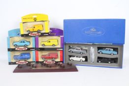 Corgi - Lledo - 6 x Ford models in 1:43 scale including a limited edition four car Millennium