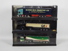 Corgi - Three boxed 1;50 scale diecast trucks from Corgi's 'Modern Truck' series.