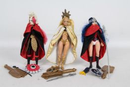 Galoob, Golden Girl - A squad of three loose vintage Golden Girl action figures by Galoob.