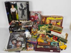 Hot Wheels, Matchbox, Barbie, Star Wars, Others - A mixed collection of boxed and unboxed diecast,