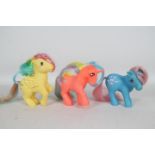 My Little Pony, Hasbro - Three loose My Little Pony G1,Ponies.