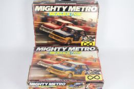 Scalextric - 2 x boxes Mighty Metro sets # C.880 x 2.