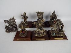 The Tudor Mint - Myth And Magic - 7 x unboxed large figures including Prince Of Dragons # OY98,