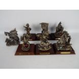 The Tudor Mint - Myth And Magic - 7 x unboxed large figures including Prince Of Dragons # OY98,