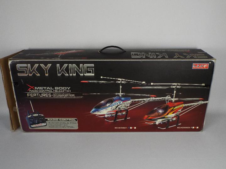 Sky King - A boxed Sky King Radio Controlled Helicopter. - Image 4 of 4