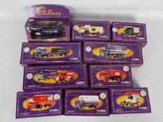 Corgi Classics - 10 boxed diecast model vehicles from Corgi's 'Cadbury' series.