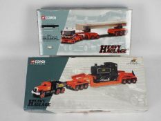 Corgi Heavy Haulage - Two boxed Corgi Heavy Haulage Limited Edition sets.