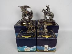 The Tudor Mint - Myth And Magic - 4 x boxed figures, Gandalf And Frodo # 5042,