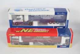 Corgi - Two boxed Corgi Limited Edition 1:50 scale diecast trucks.