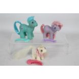 My Little Pony, Hasbro - Three loose My Little Pony G1, Year 2-4, Baby Ponies.