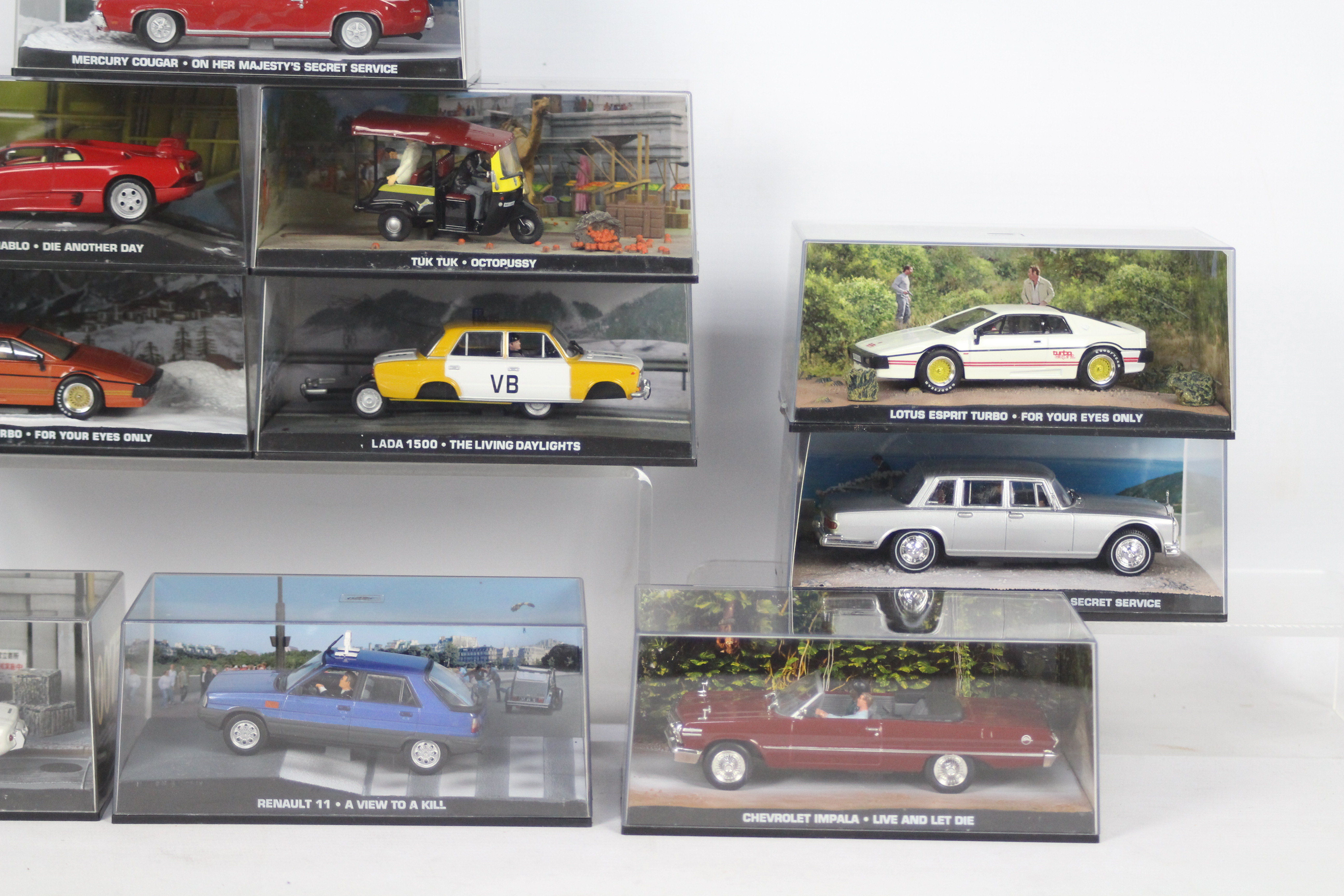 Universal Hobbies / GE Fabbri - 10 boxed diecast model vehicles from 'The James Bond Car - Image 3 of 3