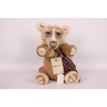 Ilona Bova - A hand made 1 of 1 bear named Buggy made by Ilona Bova and stands approx 30 cm tall.